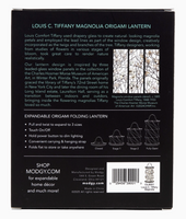 Louis C. Tiffany Magnolia Window Origami Lantern