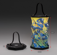 Vincent Van Gogh Irises Origami Lantern