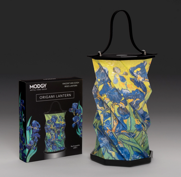 Vincent Van Gogh Irises Origami Lantern