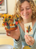 Mini Golden Harvest Pop-up Greeting Card