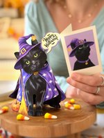Mini Halloween Cat Pop-up Pets Greeting Card