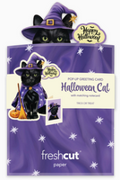 Mini Halloween Cat Pop-up Pets Greeting Card
