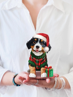 Mini Christmas Puppy Pop-up Pets Greeting Card