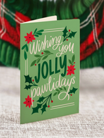 Mini Christmas Puppy Pop-up Pets Greeting Card