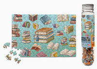 Book Collage Micro Jigsaw Puzzle