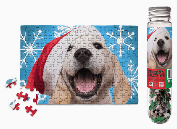 Santa Paws Micro Jigsaw Puzzle