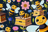 Honey Bees Micro Jigsaw Puzzle