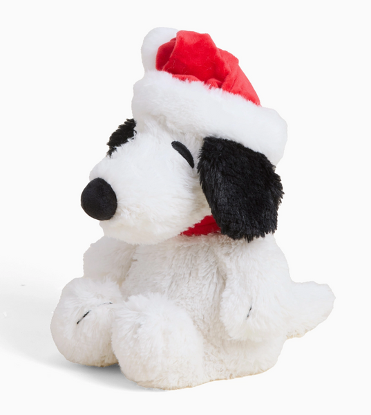 Warmies Snoopy with Santa Hat (from Peanuts) - Limited Edition