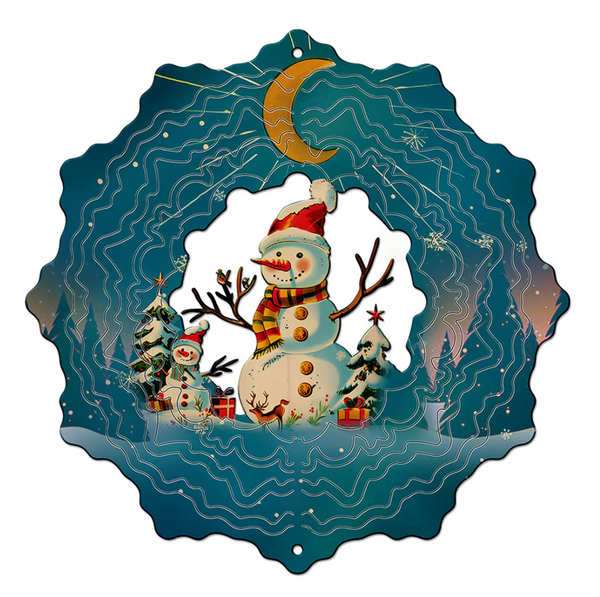 Snowman Wind Spinner