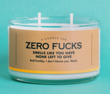 A Candle For Zero F*cks