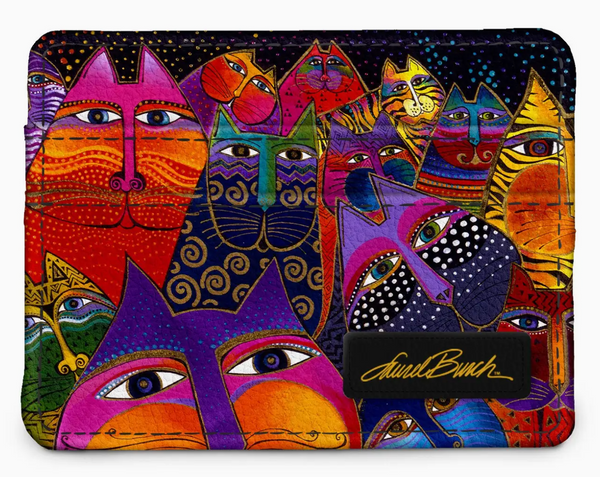 Slim Wallet - Laurel Burch Fantasticats