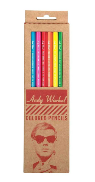 Andy Warhol Philosophy Colored Pencils
