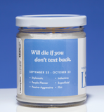 Libra - Astrology Candle