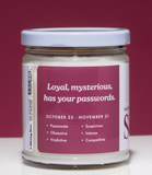 Scorpio - Astrology Candle