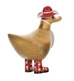 DCUK Floral Hats Boots Duckys