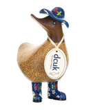 DCUK Floral Hats Boots Duckys
