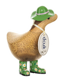 DCUK Floral Hats Boots Duckys