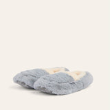 Warmies Sherpa Gray Slippers