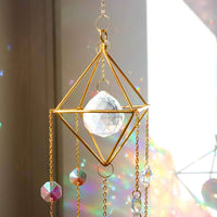Gold Diamond Suncatcher