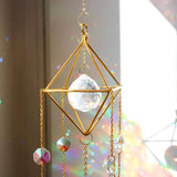 Gold Diamond Suncatcher