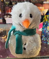Warmies Junior Snowman Green Scarf - Holiday Limited Edition