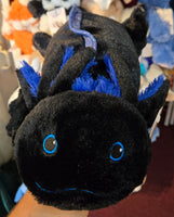 Warmies Black Axolotl