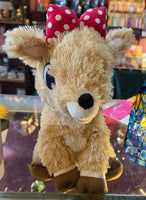 Warmies Clarice the Reindeer (from Rudolph the Red-Nosed Reindeer) - Holiday Limited Edition