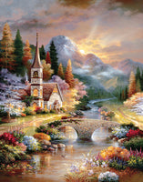 Puzzle - A Country Evening Service 1000+ Pieces