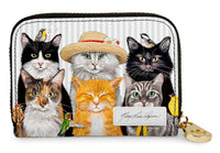 RFID Zipper Wallet - Mary Lake-Thompson Cats