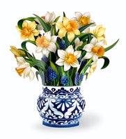 English Daffodils Pop-up Greeting Card