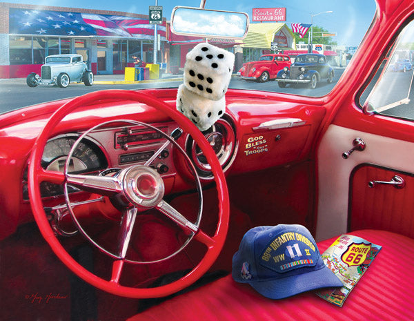Puzzle - American Car 1000+ Pieces