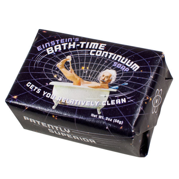 Einstein's Bath-Time Continuum Soap - Unemployed Philosophers Guild - Jules Enchanting Gifts