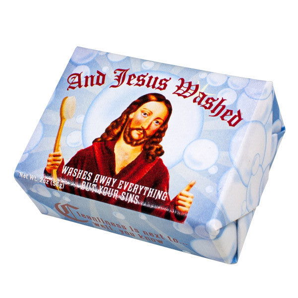 And Jesus Washed - Unemployed Philosophers Guild - Jules Enchanting Gifts