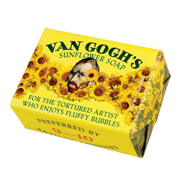 Van Gogh's Sunflower Soap - Unemployed Philosophers Guild - Jules Enchanting Gifts