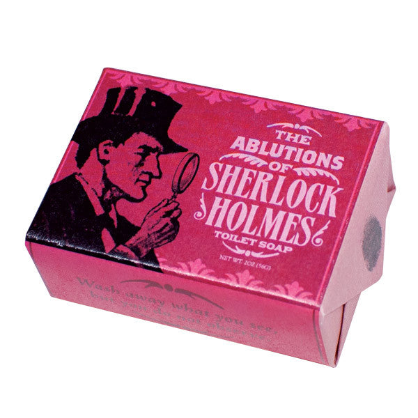 The Ablutions of Sherlock Holmes Soap - Unemployed Philosophers Guild - Jules Enchanting Gifts