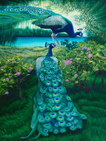Puzzle - A Pair of Peacocks 500 Pieces
