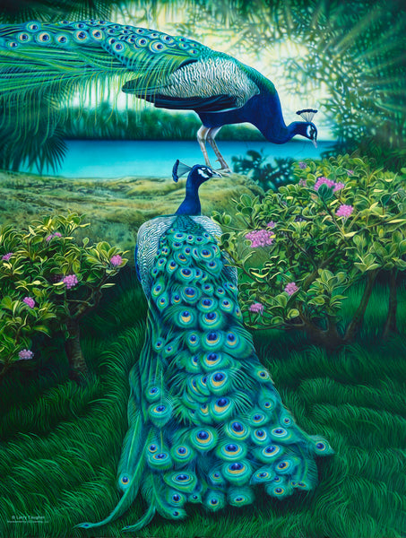 Puzzle - A Pair of Peacocks 500 Pieces