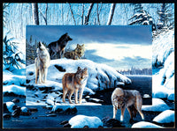 Puzzle - Ice Wolves 1000 Pieces