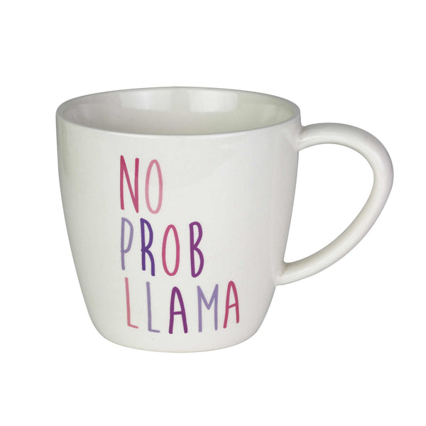 No Prob Llama with Sculpted Llama Mug