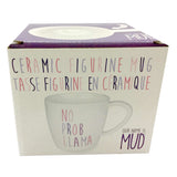 No Prob Llama with Sculpted Llama Mug
