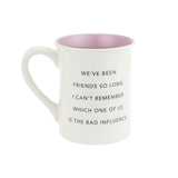 Badass Besties Glitter Mug