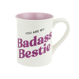 Badass Besties Glitter Mug