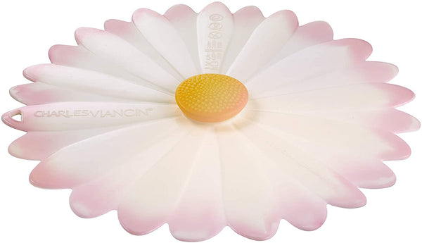Daisy Lid 9" Pink & White