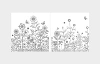 Miniature Secret Garden Coloring Book