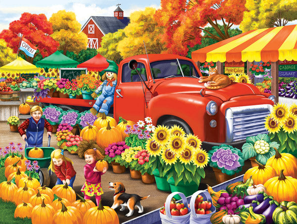 Puzzle - Market Place 300 Pieces