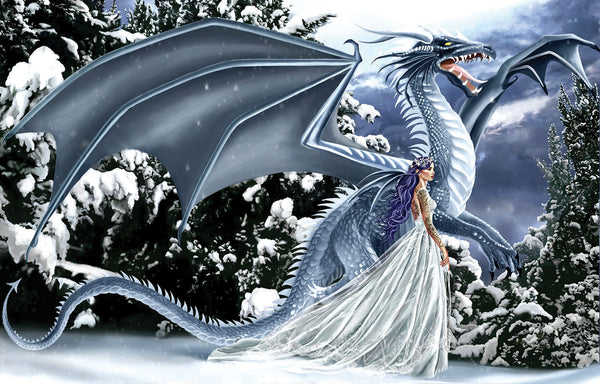 Puzzle - Ice Dragon 1000 Pieces