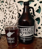 West Virginia Beer Pint Glass