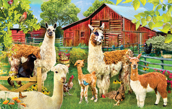 Puzzle - Llamas 100 Pieces