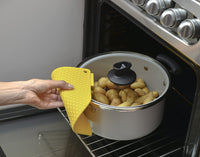 Honeycomb Potholder Yellow Macaron