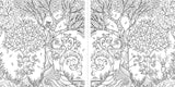 Miniature Enchanted Forest Coloring Book